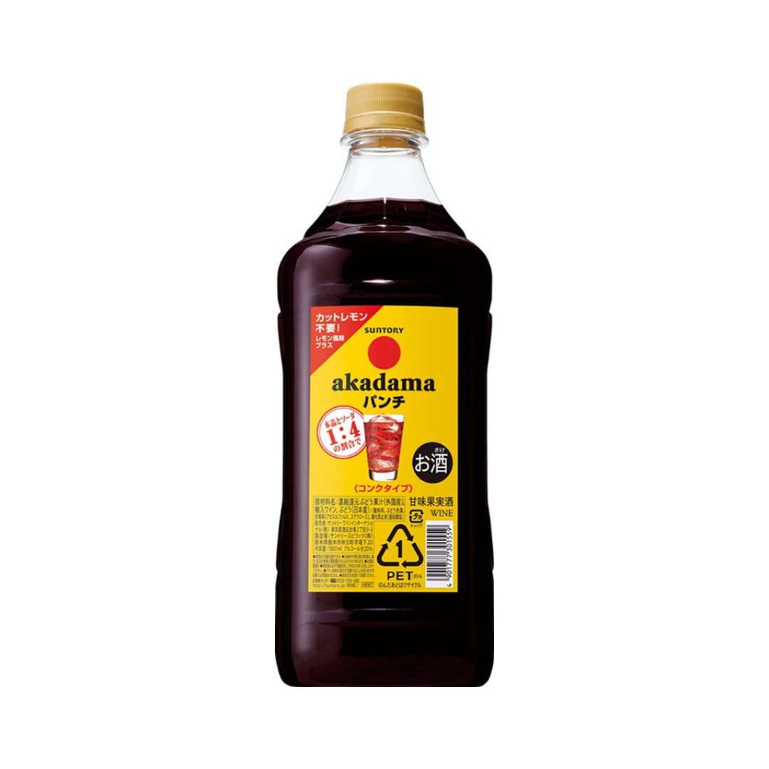 サントリー 赤玉パンチ コンクタイプ 1.8L｜業務用 – 酒庫住田屋