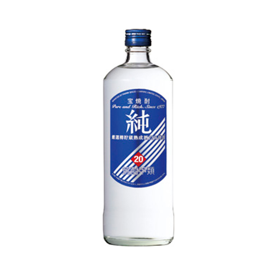 宝焼酎 純 20度 720ml 瓶 | 焼酎甲類 宝酒造 – 酒庫住田屋オンラインストア