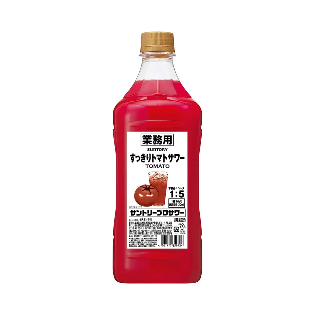 サントリー プロサワー すっきりトマト コンク [ リキュール 1800ml