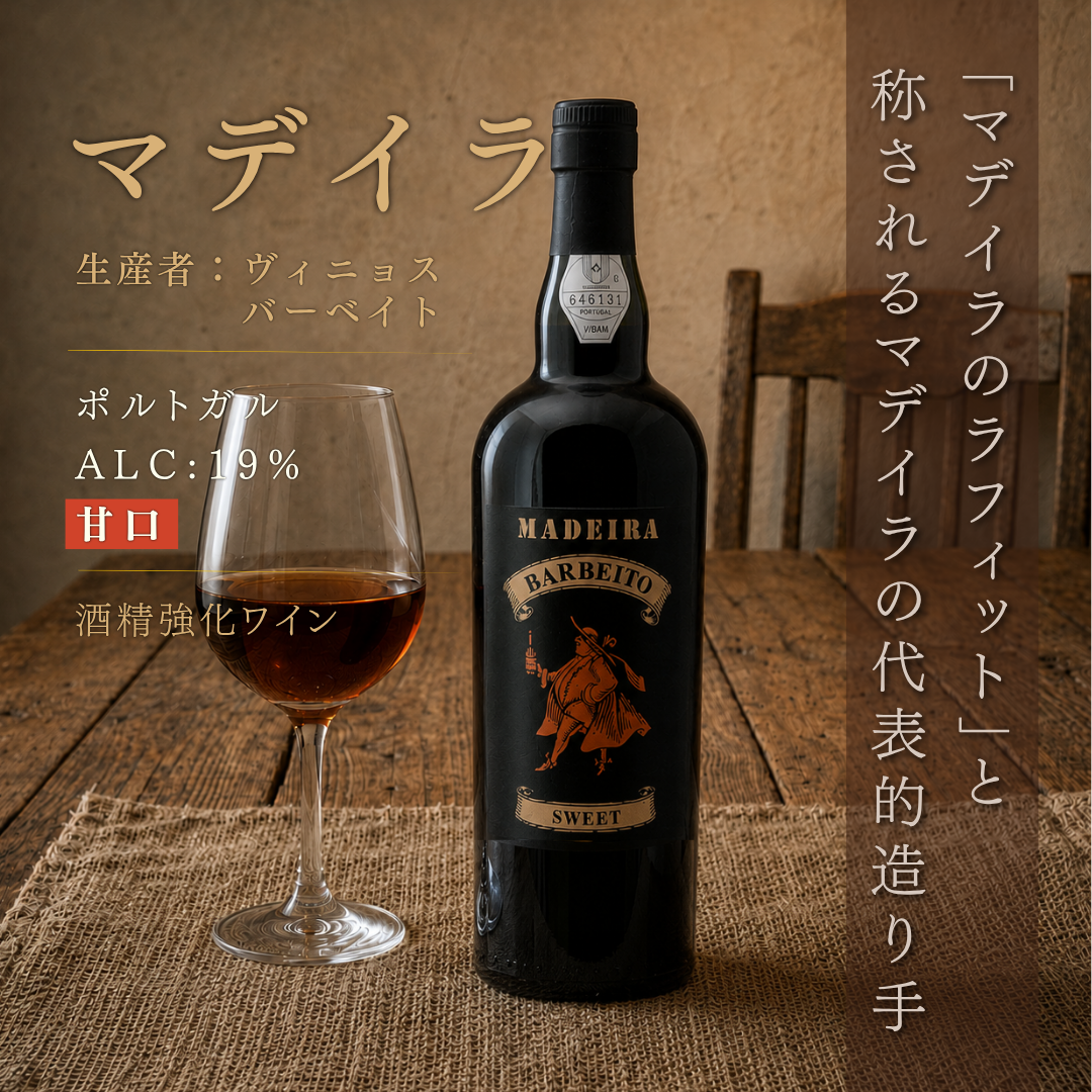 マデイラ スイート 750ml | 甘口フォーティファイドワイン ポルトガル