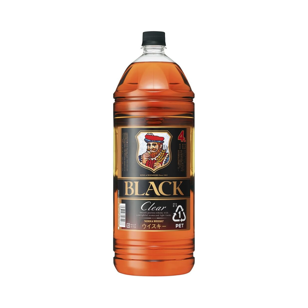 アサヒ】ブラックニッカ クリア《瓶／700ml ペット ／1.8L・2.7L・4L