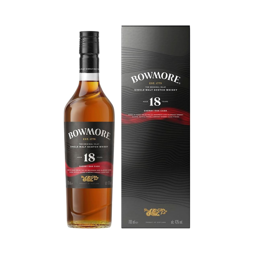 送料無料】ボウモア シェリー 18年 700ml 43% 正規/数量限定・日本初 送料無料】ボウモア シェリー 18年 700ml 43% 正規/数量限定・日本初