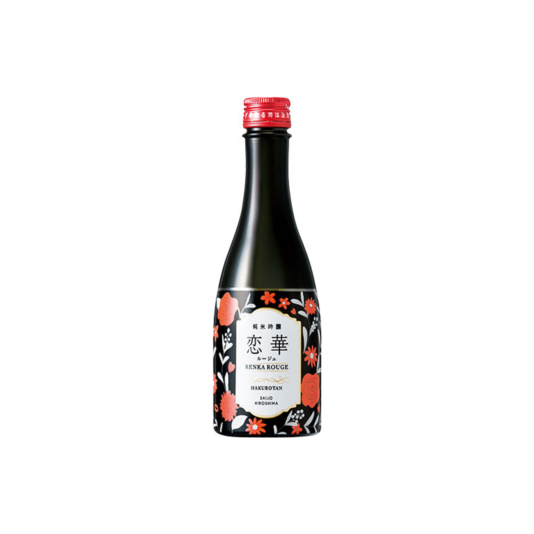 白牡丹 恋華ルージュ 300ml | 日本酒 広島県 白牡丹酒造 – 酒庫住田屋