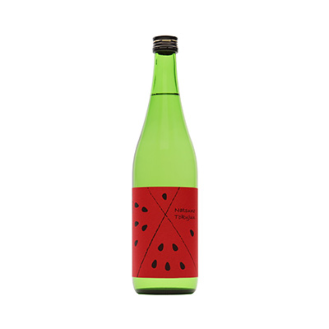 榎酒造 華鳩 夏の特別純米 すいかラベル 《瓶 720ml×1本》