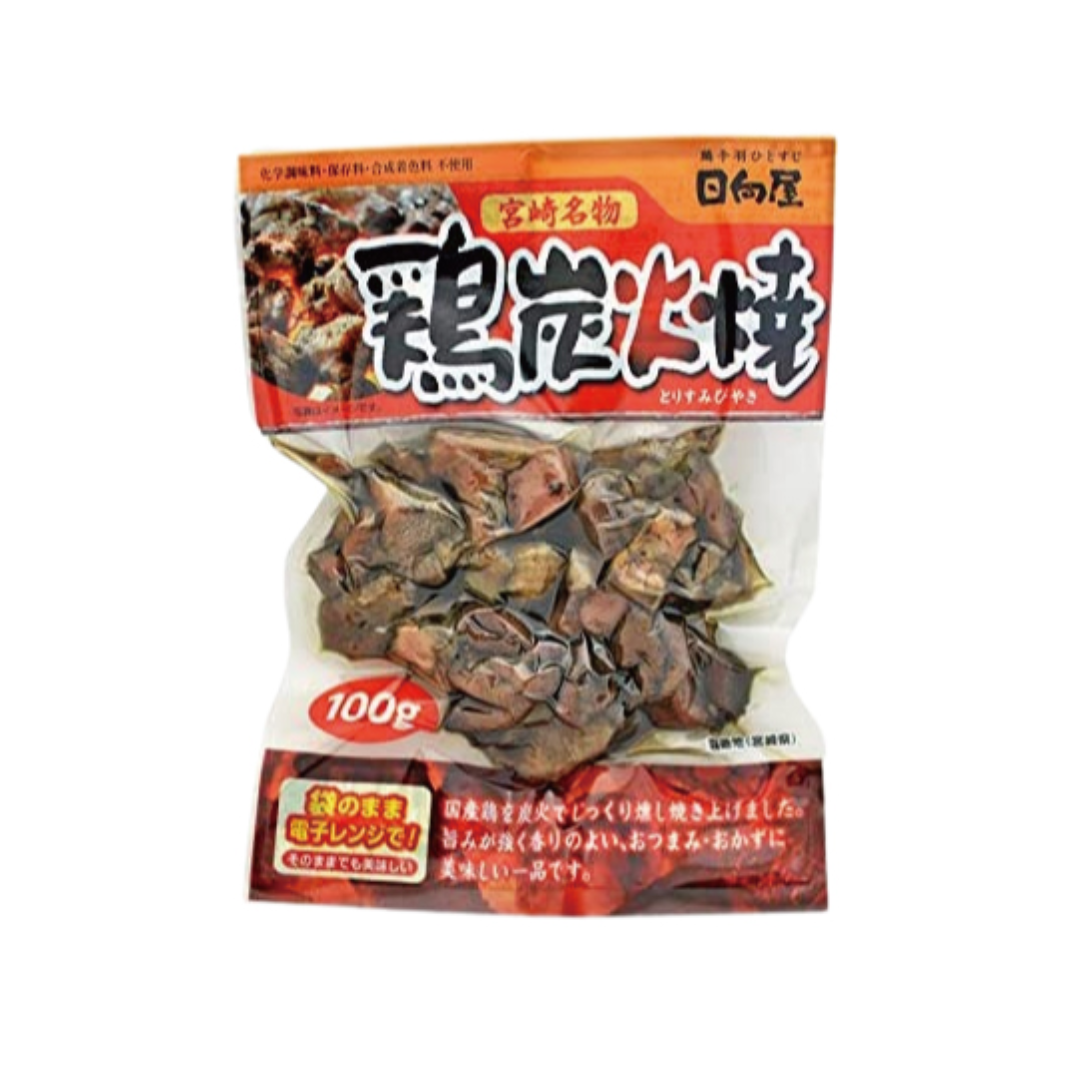 日向屋 宮崎名物 鶏炭火焼 100g ×1個【国産 無添加 やき鳥】 – 酒庫住田屋オンラインストア