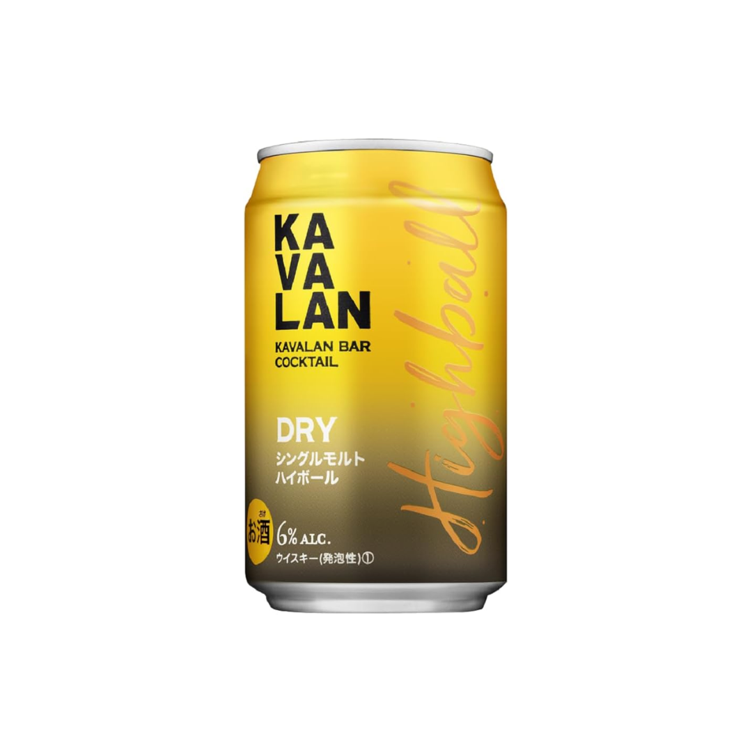 【Kavalan】カバラン バー カクテル DRY シングルモルトハイボール 320ml