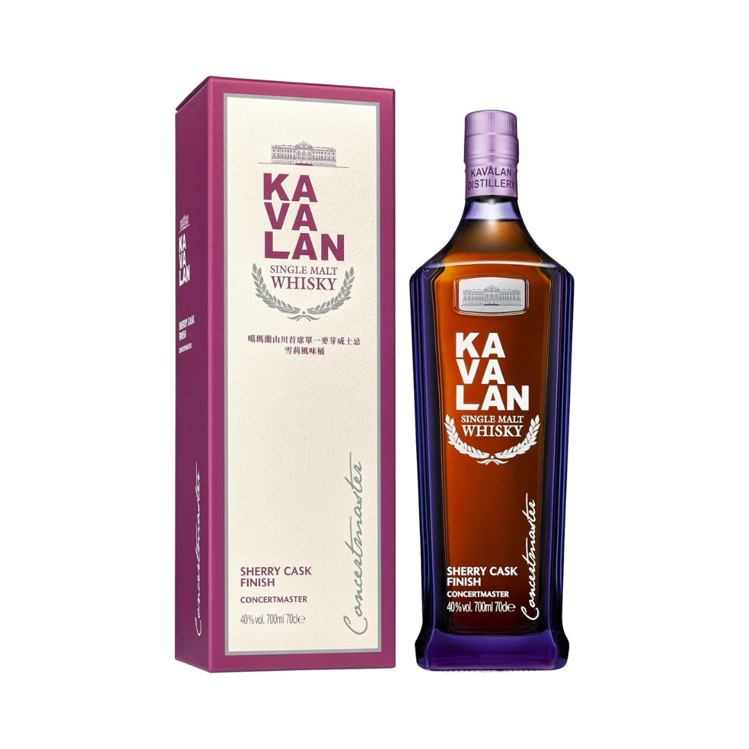 Kavalan カバラン コンサートマスター シェリーフィニッシュ 箱入り [ ウイスキー 台湾 700ml ] – 酒庫住田屋オンラインストア