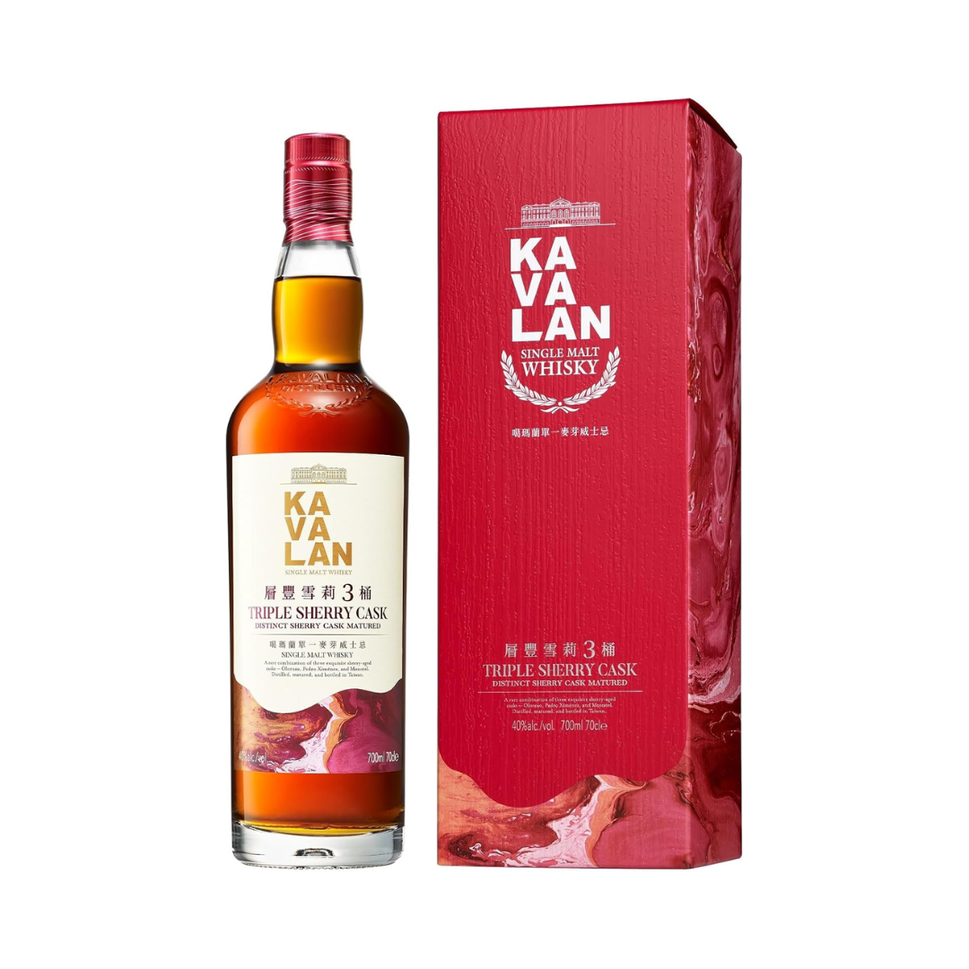 Kavalanカバラン トリプルシェリーカスク (台湾 700ml 46度 )