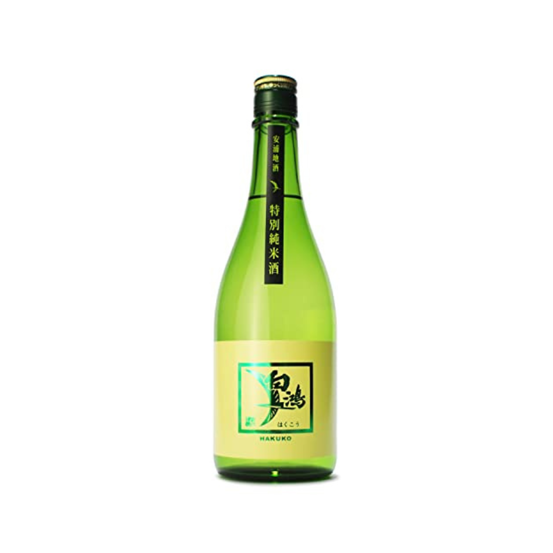 白鴻 特別純米酒 緑ラベル 720ml/1800ml