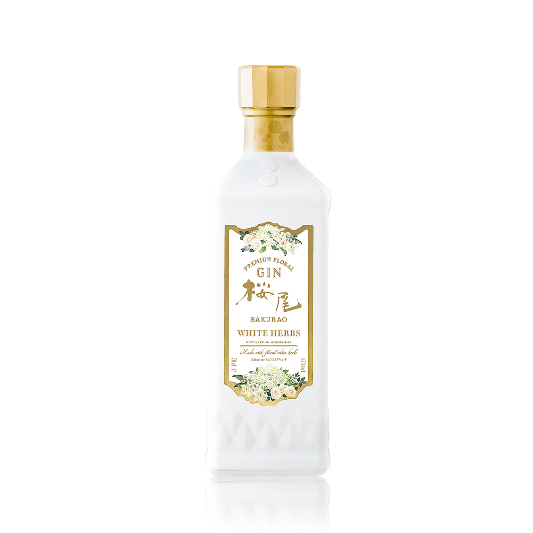 【数量限定】 桜尾ジン ホワイトハーブス SAKURAO GIN WHITE HERBS 【さくらお じん】700ml