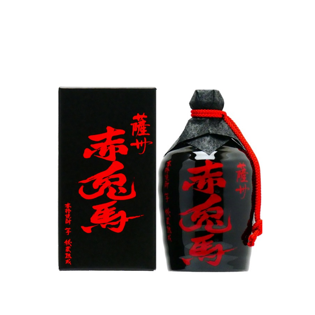 本格芋焼酎「薩州 赤兎馬 徳利」25度／720 ml 濱田酒造 – 酒庫住田屋