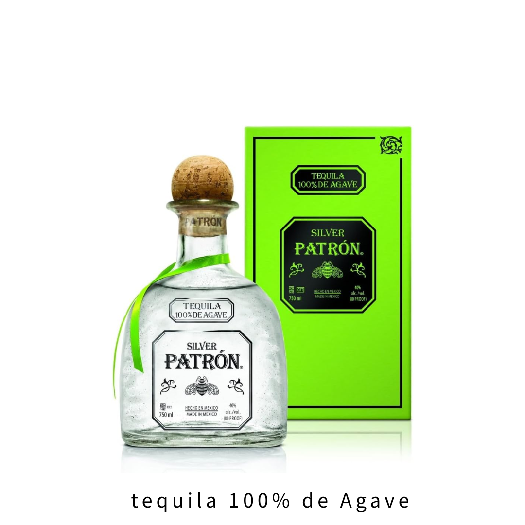 パトロン シルバー 750 ml/40%(100%ブルーアガベ使用)