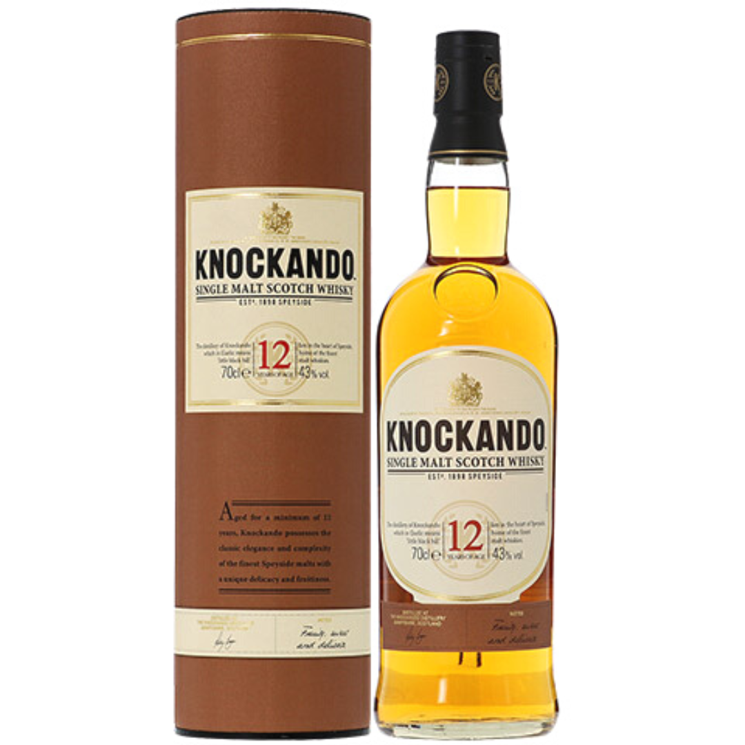 【世界五大ウイスキー】 ノッカンドゥ 12年 43度 《瓶 700ml×1本》