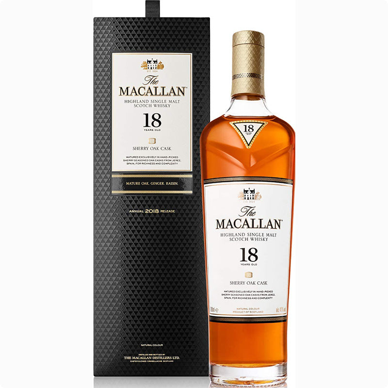 The MACALLAN 18 Years Old 2023 マッカラン18年 ザ・マッカラン 18年 シェリーオーク 2023 リリース 正規品 700ml