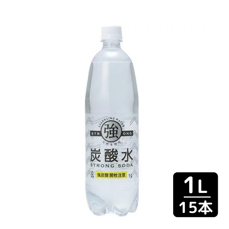 北海道の強炭酸水ペット オファー 1.5l