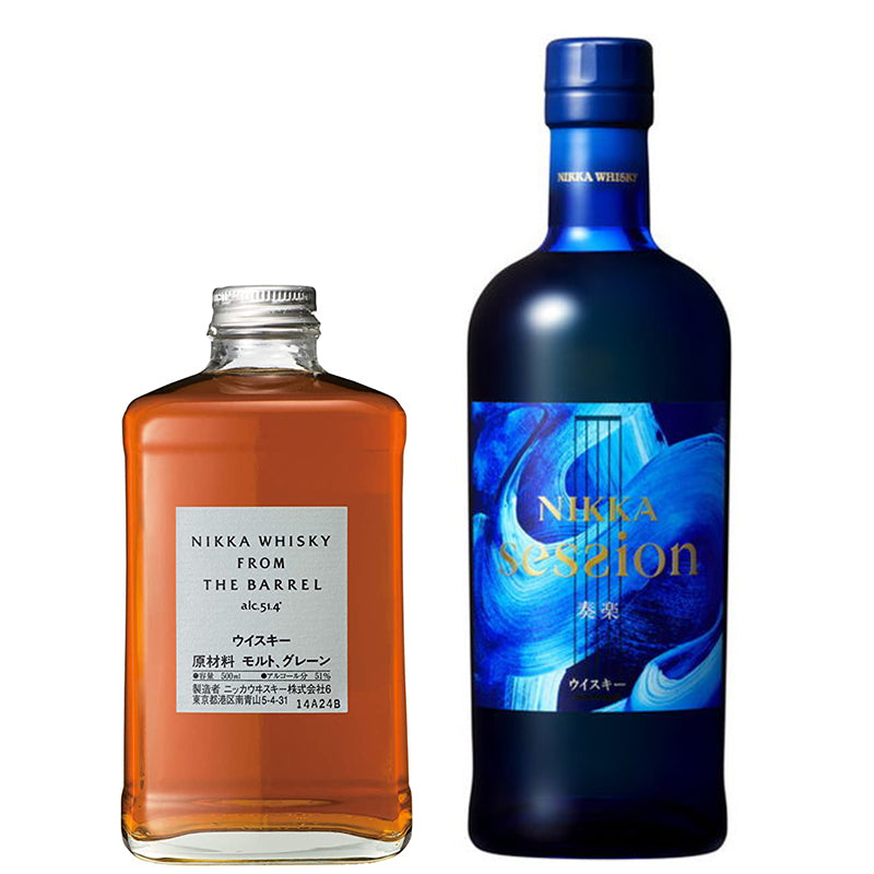 ニッカ セッション43度700ml & ニッカ フロムザバレル51度500ml 【オンラインストア限定】