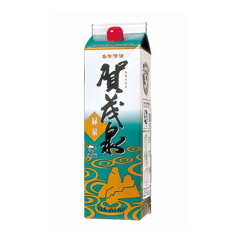 【賀茂泉酒造】賀茂泉(緑泉・普通酒)《紙パック1800ml×6本》