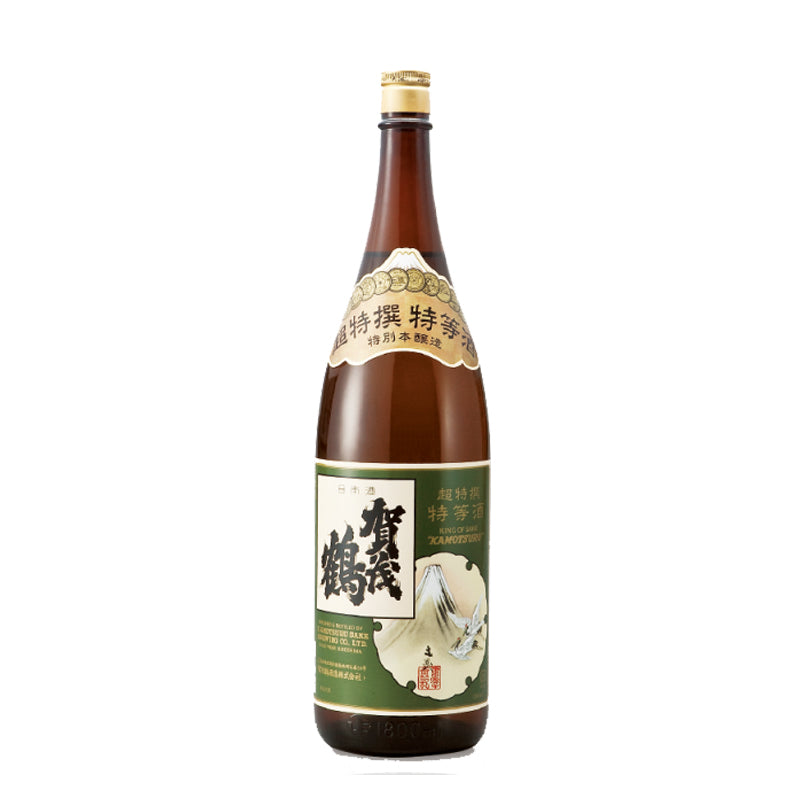 賀茂鶴酒造】賀茂鶴（超特撰・特等酒）《1800ml／6本入》 – 酒庫住田屋