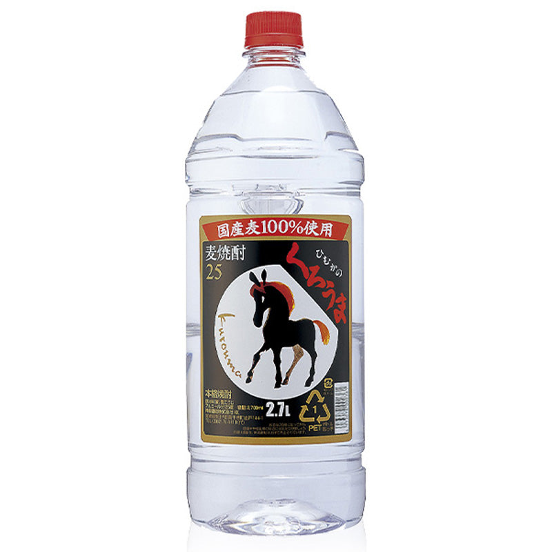 【麦焼酎】くろうま 4Lペット 25度《ペットボトル/4000ml(4本入)》