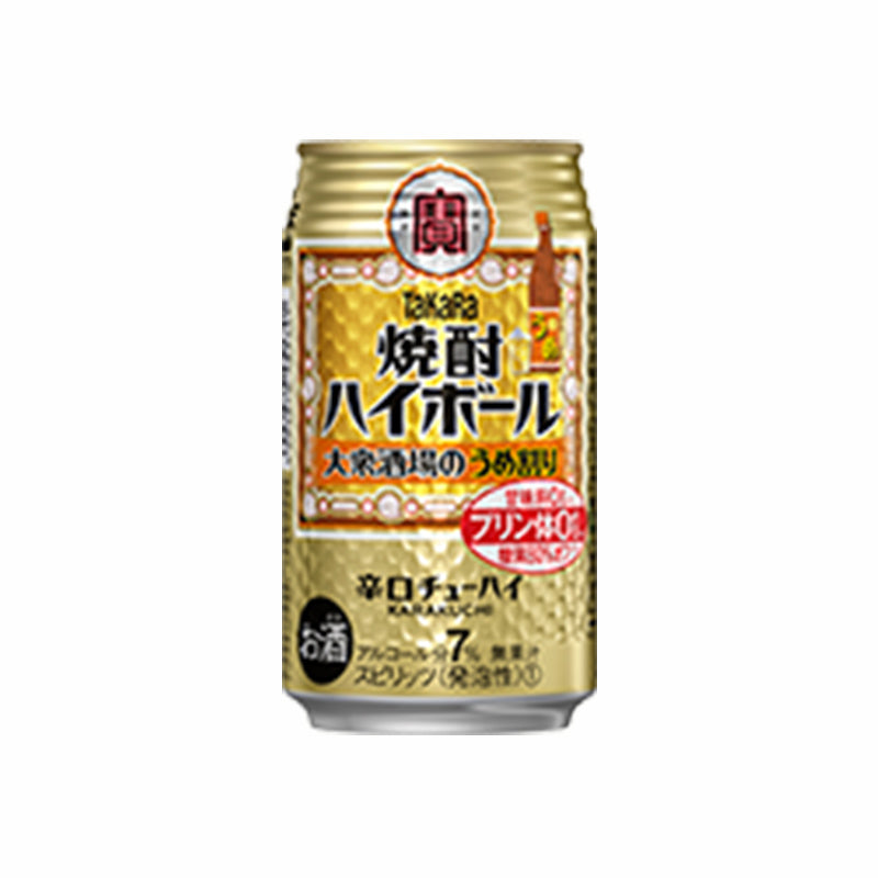 タカラ】焼酎ハイボール 〈大衆酒場のうめ割り〉《缶／350ml（24本入