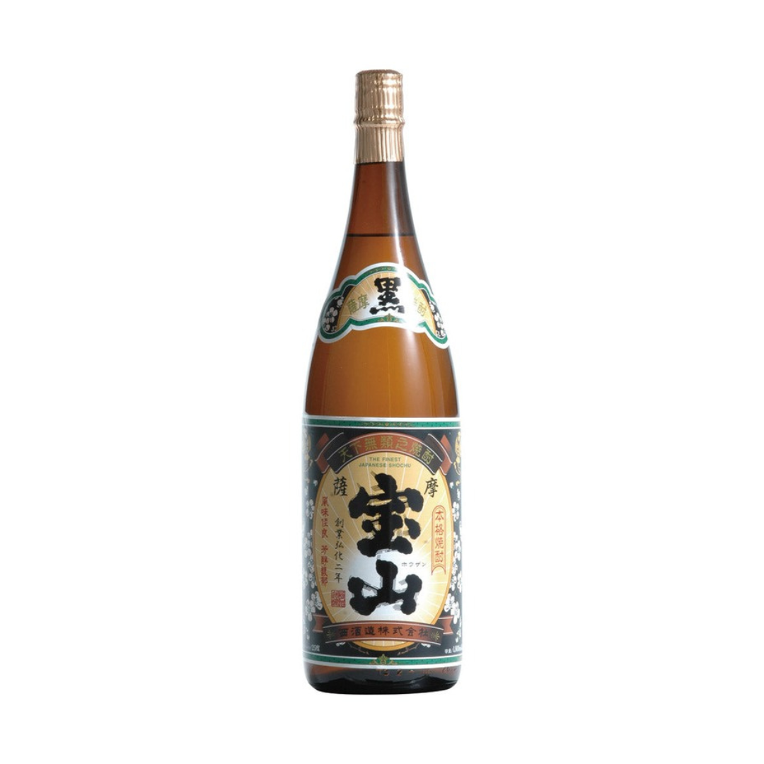 薩摩宝山 黒 1800ml 瓶 | 芋焼酎 西酒造 鹿児島県