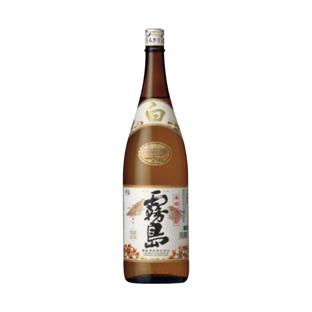 白霧島 25度 1800ml 瓶 | 芋焼酎 霧島酒造 宮崎県