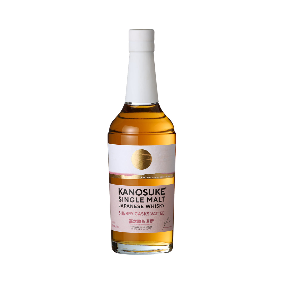 嘉之助シングルモルト SHERRY CASKS VATTED 700ml 正面