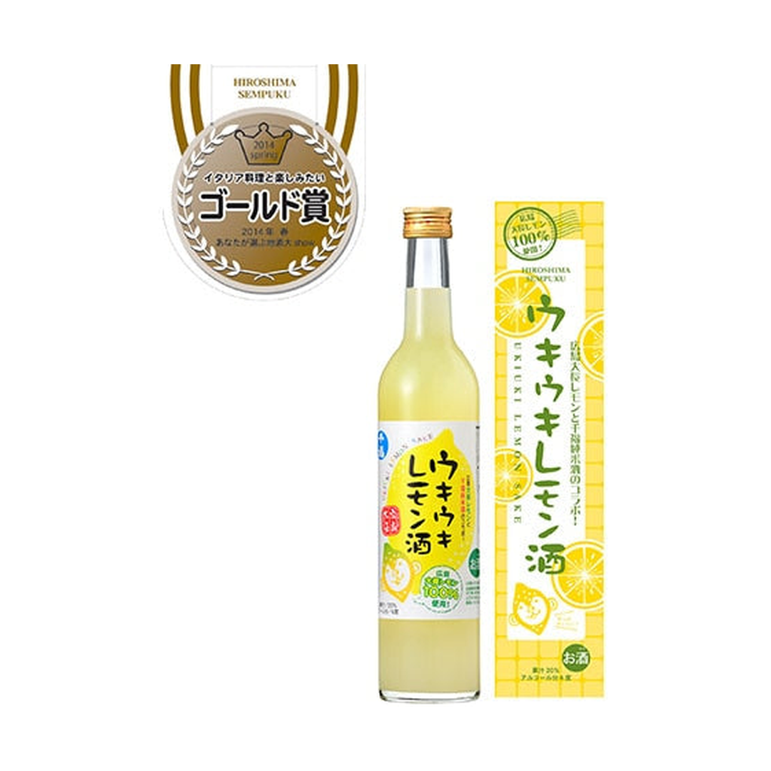 千福 ウキウキレモン酒 6度 500ml（1本用カートン付）