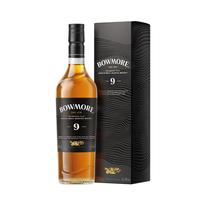 ボウモア 9年 700ml 正規品 ボトル・カートン