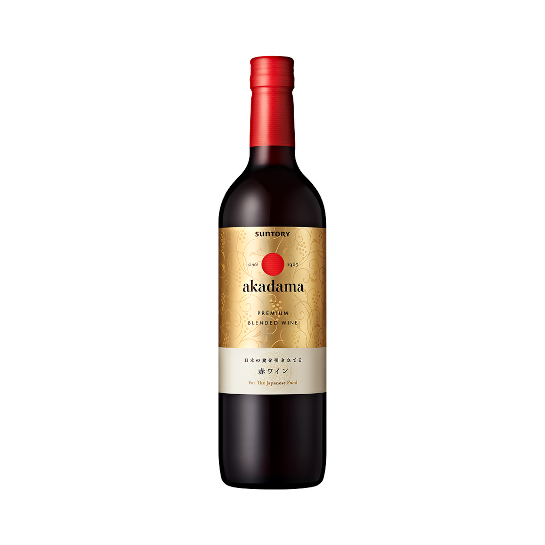 赤玉プレミアムブレンデッドワイン 12% 750ml 正面商品画像