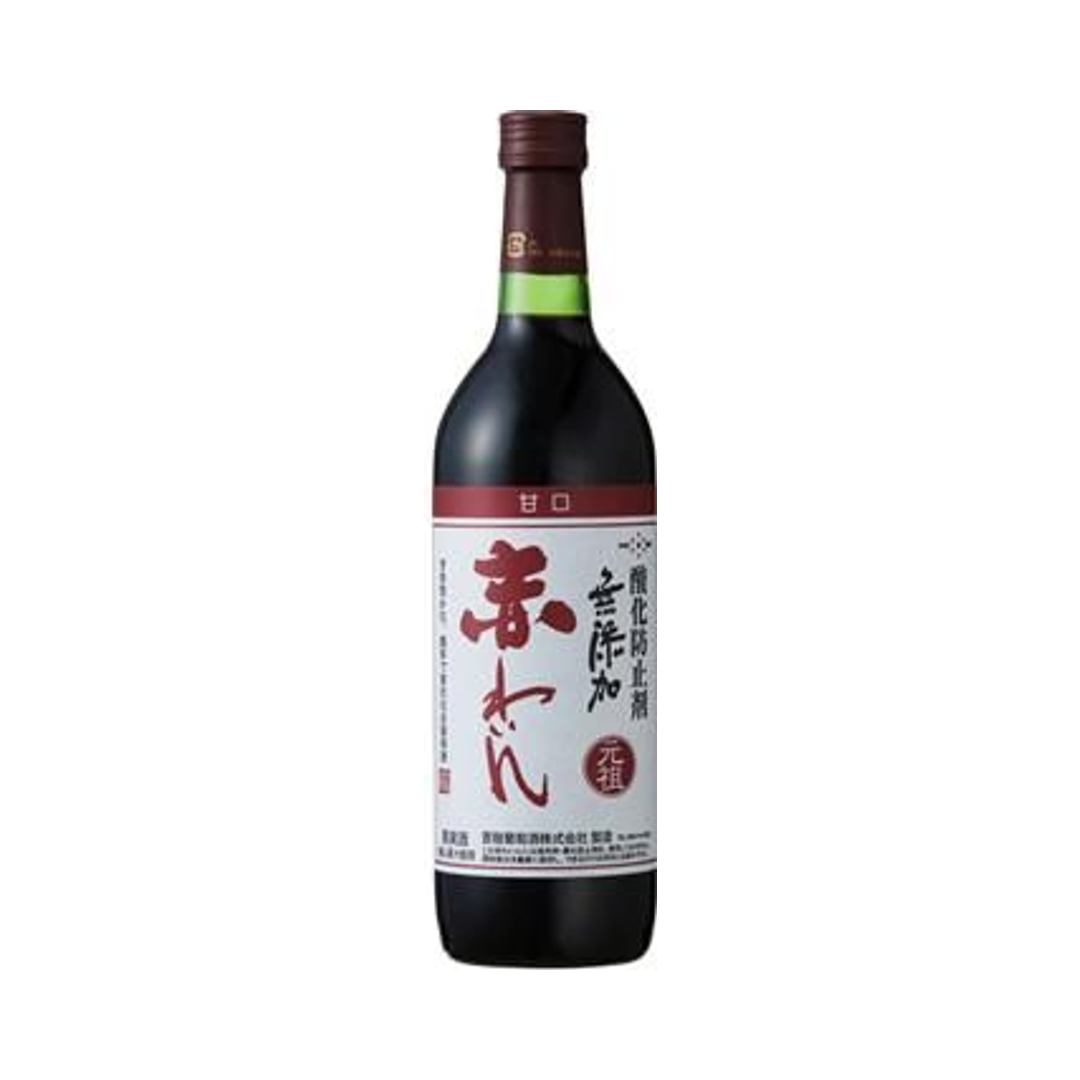 蒼龍 無添加 赤わいん 甘口 720ml