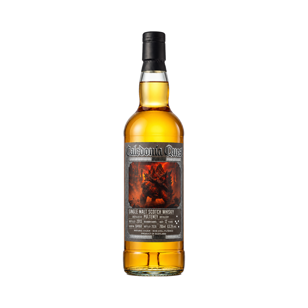 カレドニアクエスト プルトニー 2013 12年 バーボンバレル 63.3% 700ml