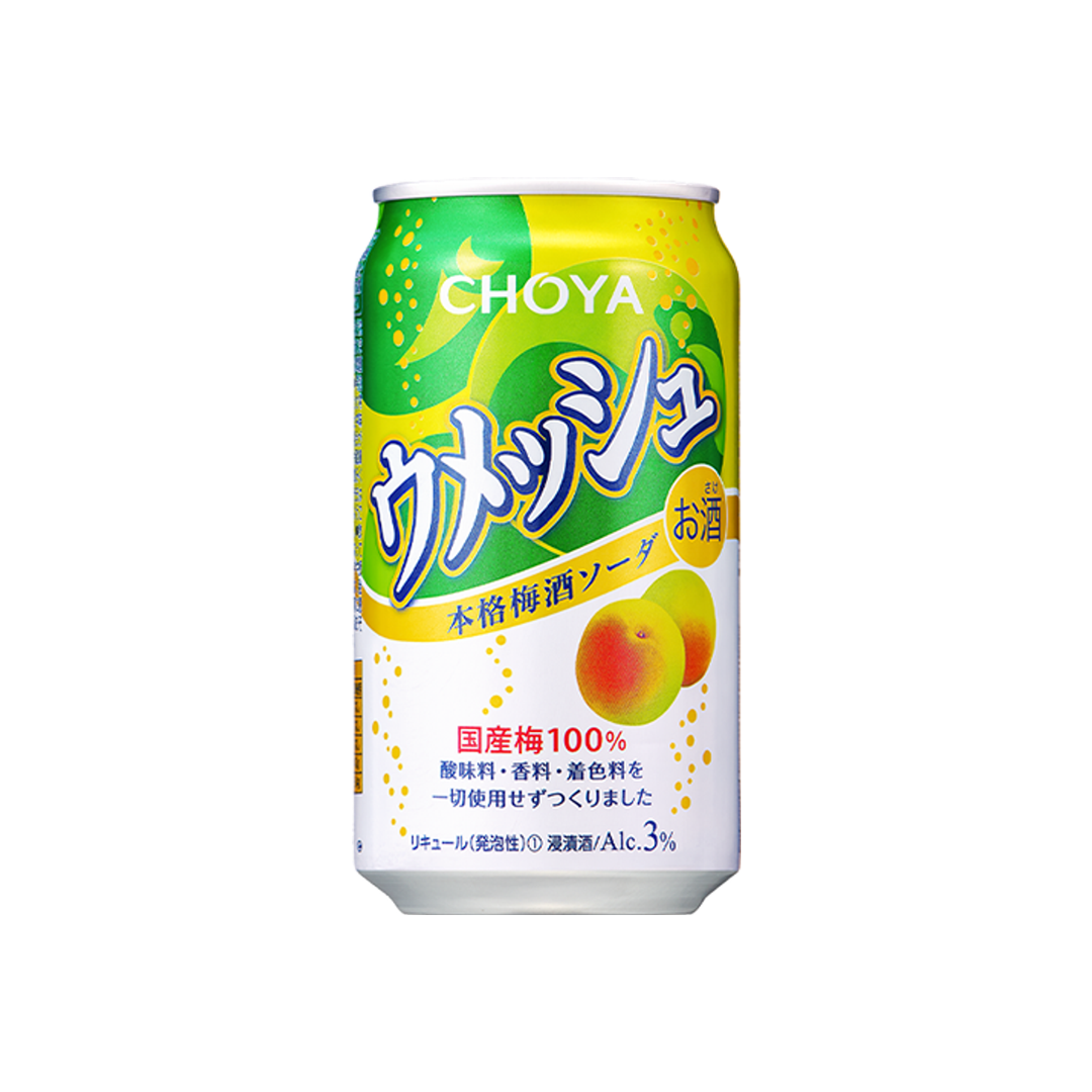 ウメッシュ本格梅酒ソーダ 350ml