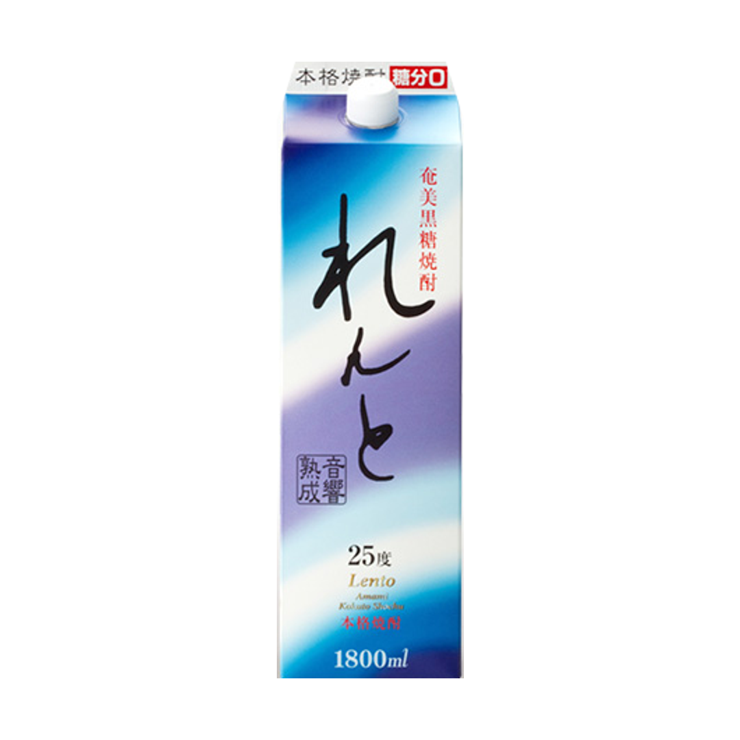 れんと 25度 1.8L パック 正面