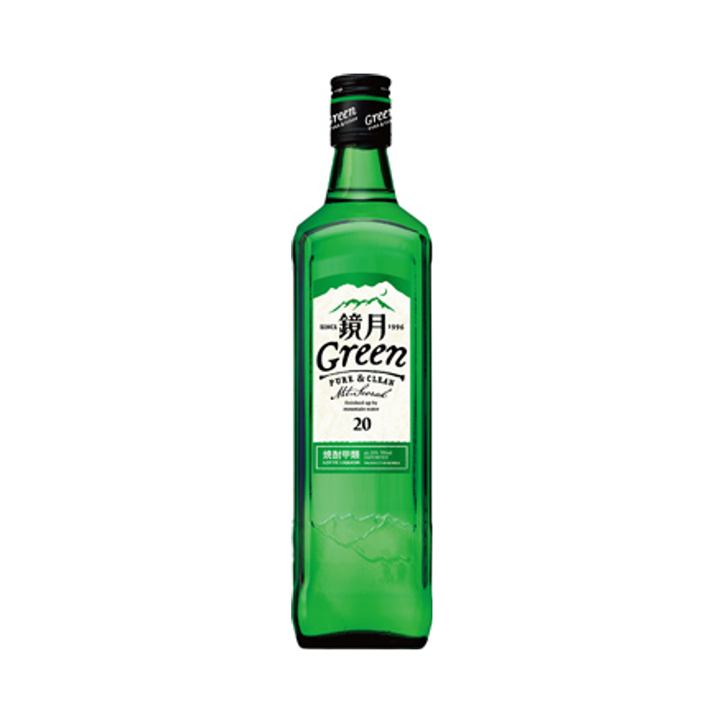 鏡月Green 20度 700ml 瓶 | 韓国焼酎 サントリー 韓国 – 酒庫住田屋