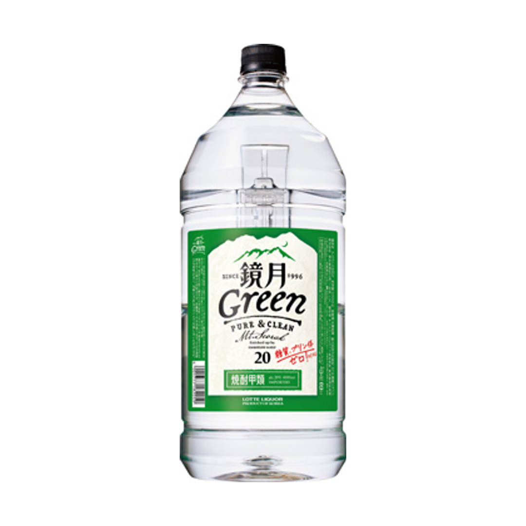 鏡月Green 20度 4L ペット