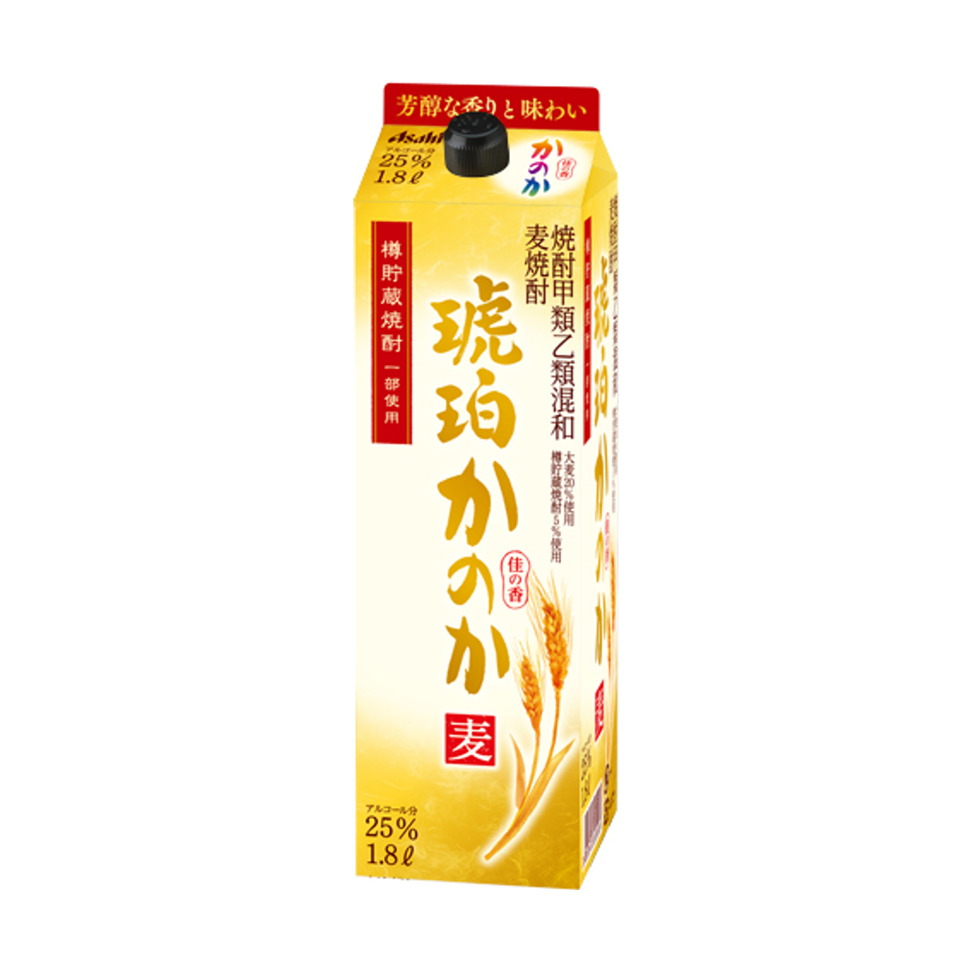 琥珀かのか 25度 1.8L パック