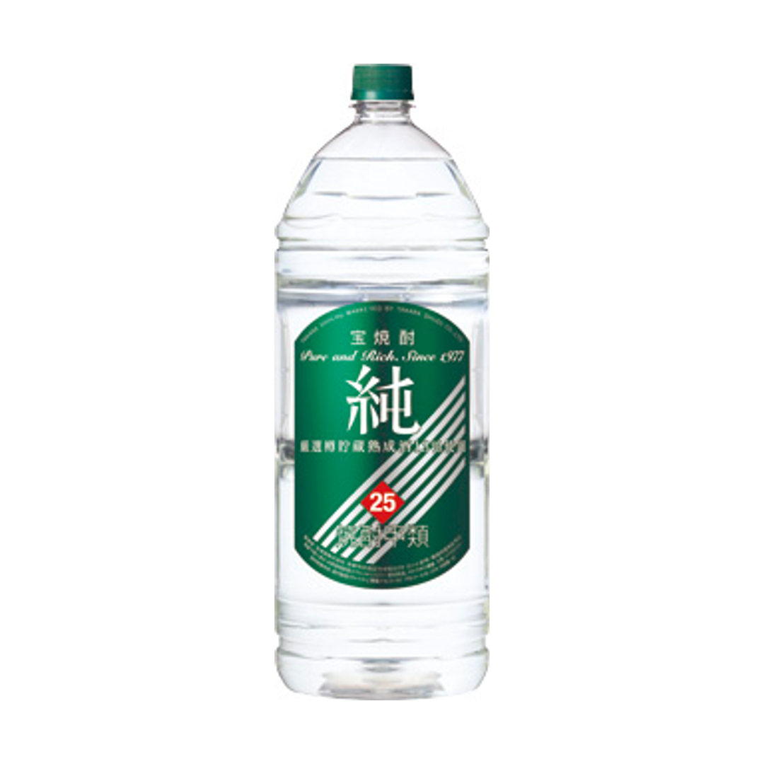 宝焼酎 純 25度 4L エコペット 宝酒造