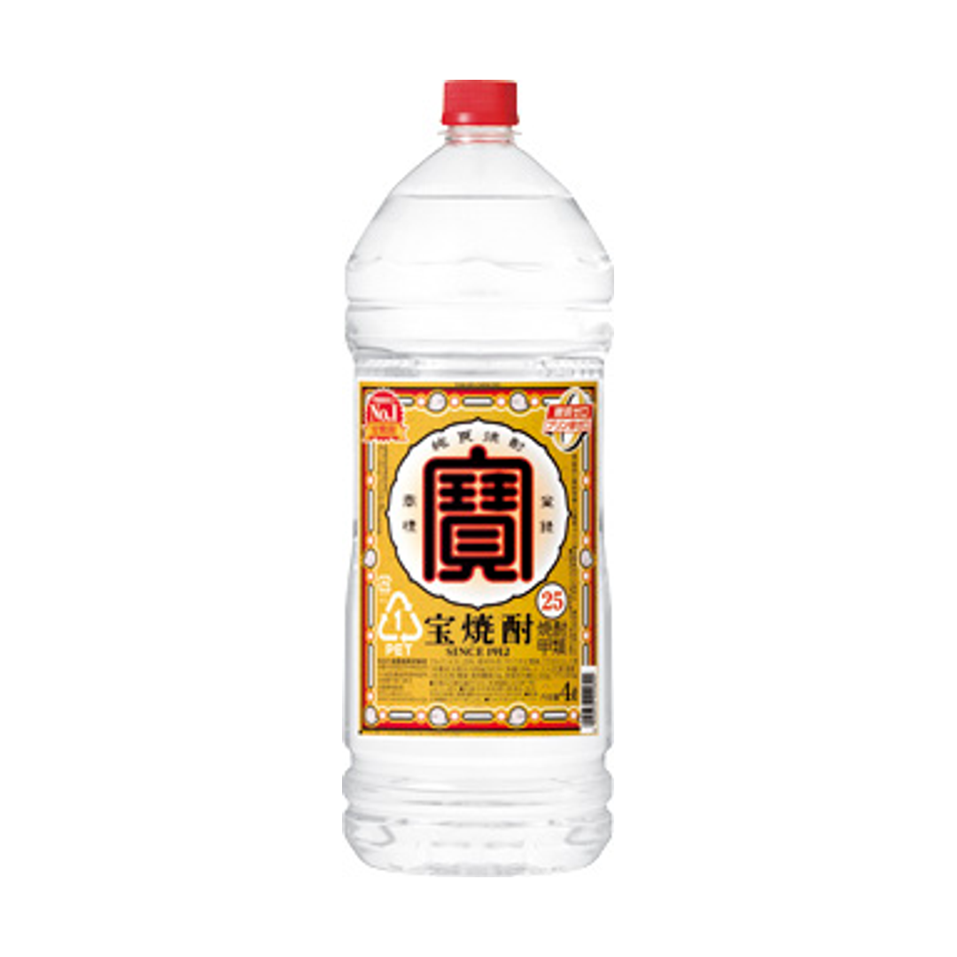宝焼酎 25度 4L エコペット 宝酒造