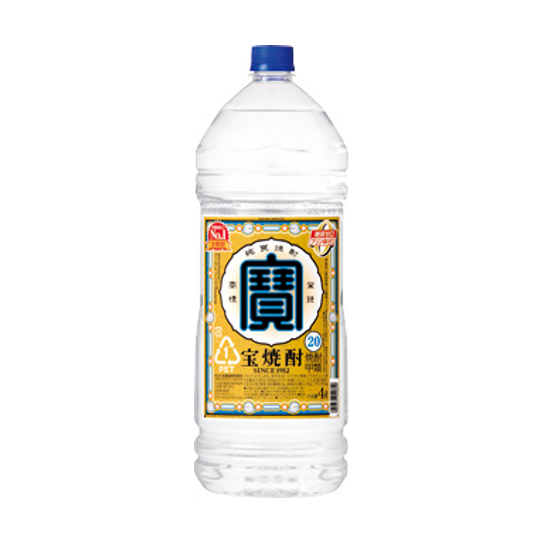 宝焼酎 20度 4L エコペット 宝酒造