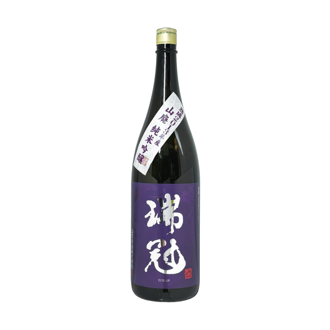 瑞冠 純米吟醸 山廃 熟成2013BY 1.8L 山岡酒造