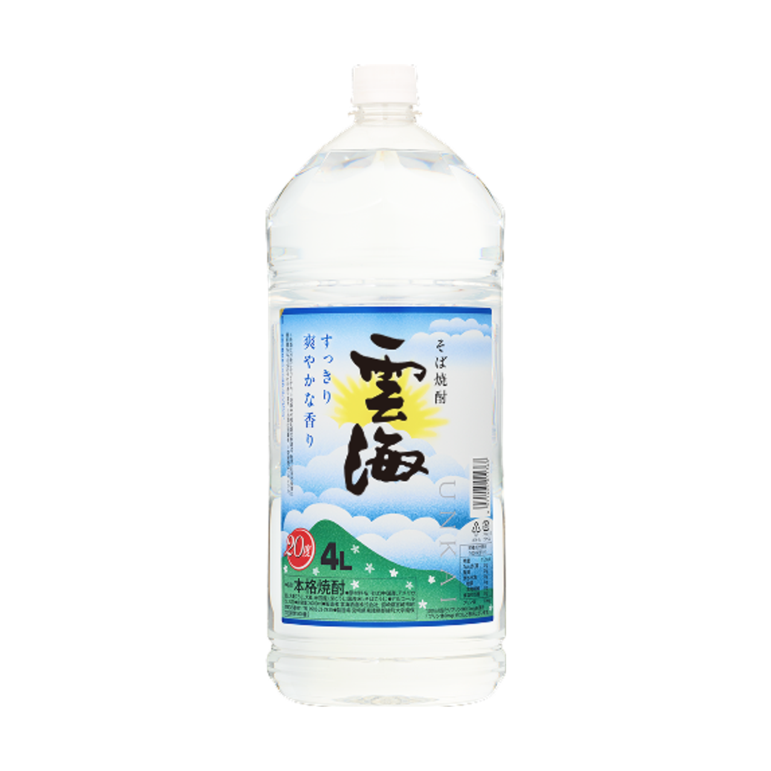 そば雲海 20度 4L ペット