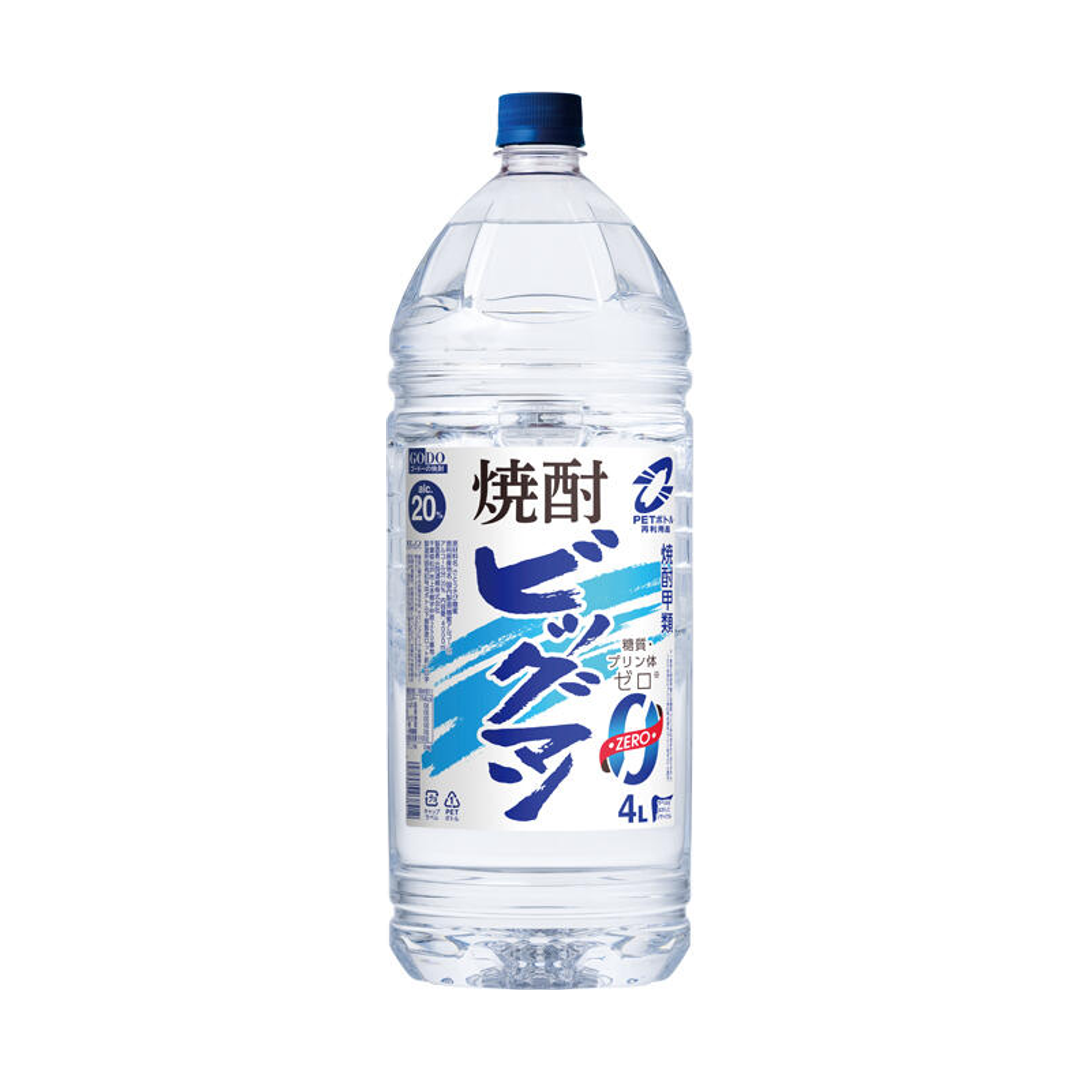 ビッグマン 20度 4L ペット 正面