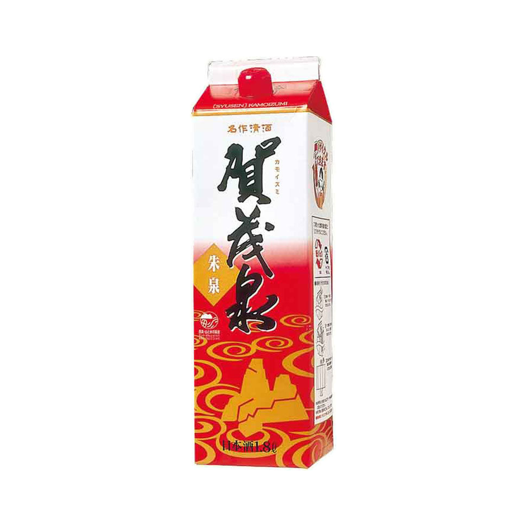 賀茂泉 朱泉パック 1800ml | 日本酒 広島県 賀茂泉酒造 正面