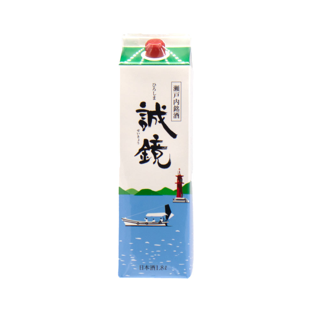 【中尾醸造】誠鏡パック《紙パック1800ml》 正面