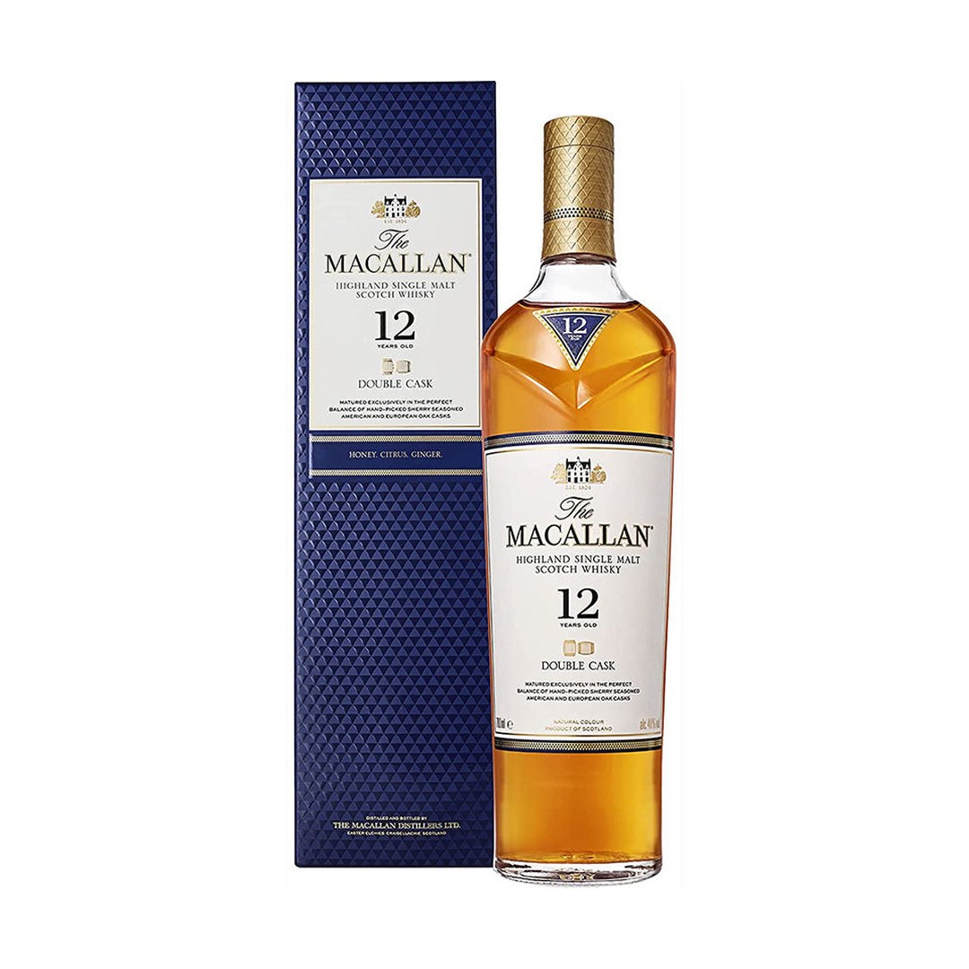 ザ・マッカラン ダブルカスク 12年 700ml | シングルモルトスコッチウイスキー イギリス 正面
