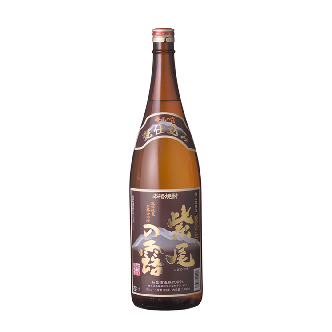 紫尾の露 甕仕込 25度 1800ml 瓶