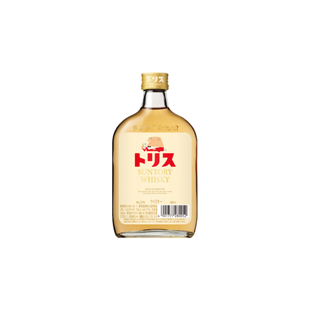 サントリー トリス クラシック ポケット瓶 180ml | ブレンデッドウイスキー 容量差表示調整済み