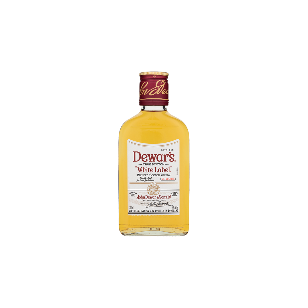 デュワーズ ホワイトラベル 200ml | ブレンデッドスコッチウイスキー イギリス 容量差表示調整済み