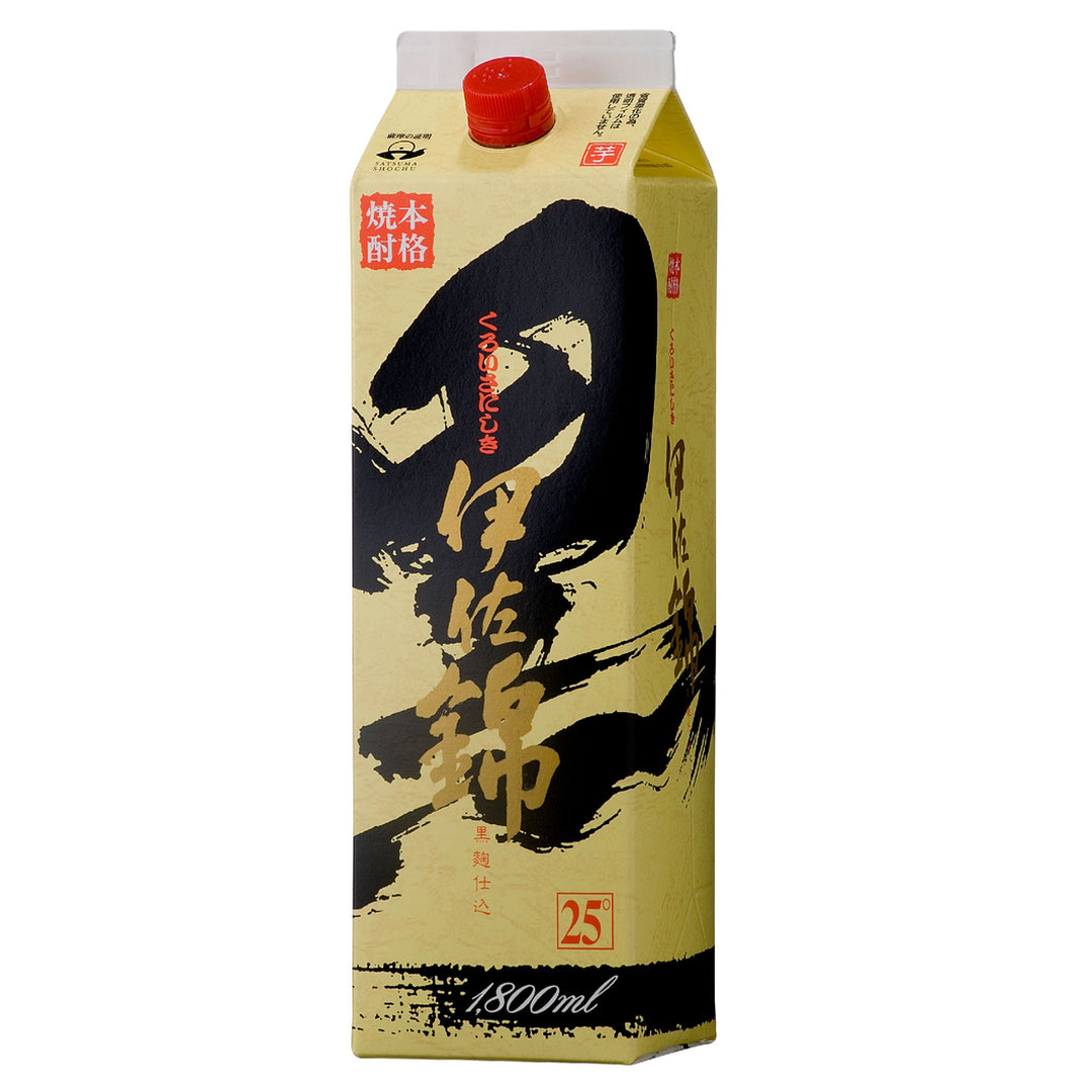 黒伊佐錦 25度 1800ml パック